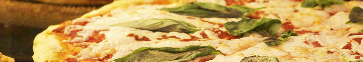 Eating Italian Pizza at Moni's Pasta & Pizza - Arlington restaurant in Arlington, TX.